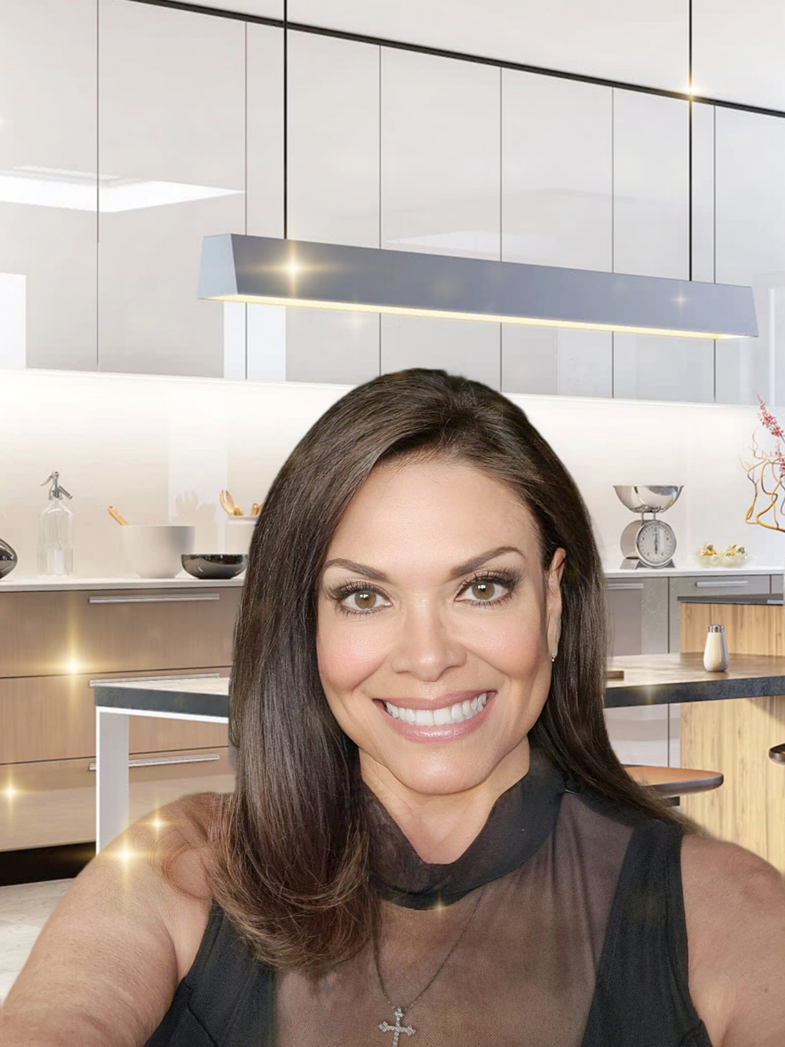 Home lexi photo black mesh top